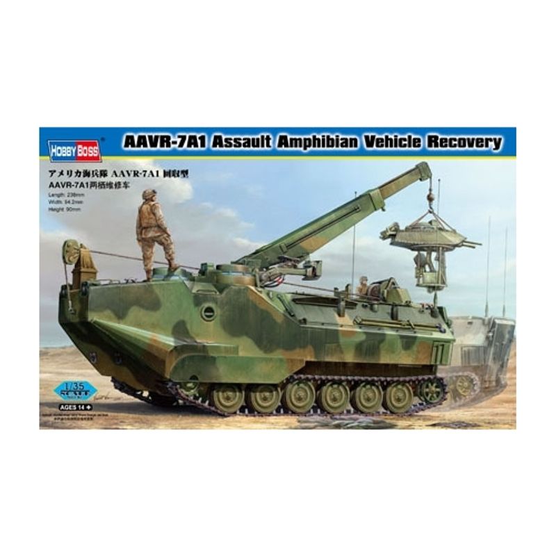 GENERICO - HOBBYBOSS 82411 1:35 AAVR 7 A1 ASSAULT AMPHIBIAN VEHICLE