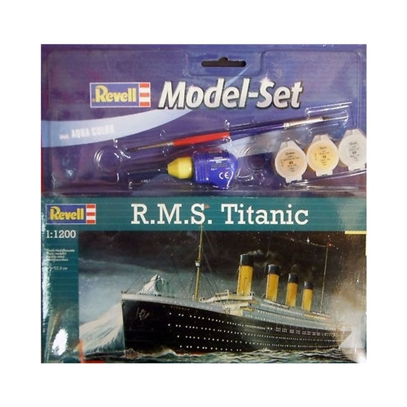 REVELL - REVELL 65804 MODEL SET R M S TITANIC 1-1200
