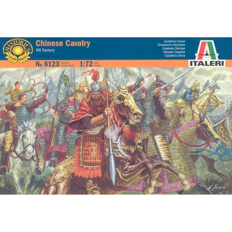 ITALERI - ITALERI 6123 XIIITH CENTURY CHIN ESE CAVALRY 1:72