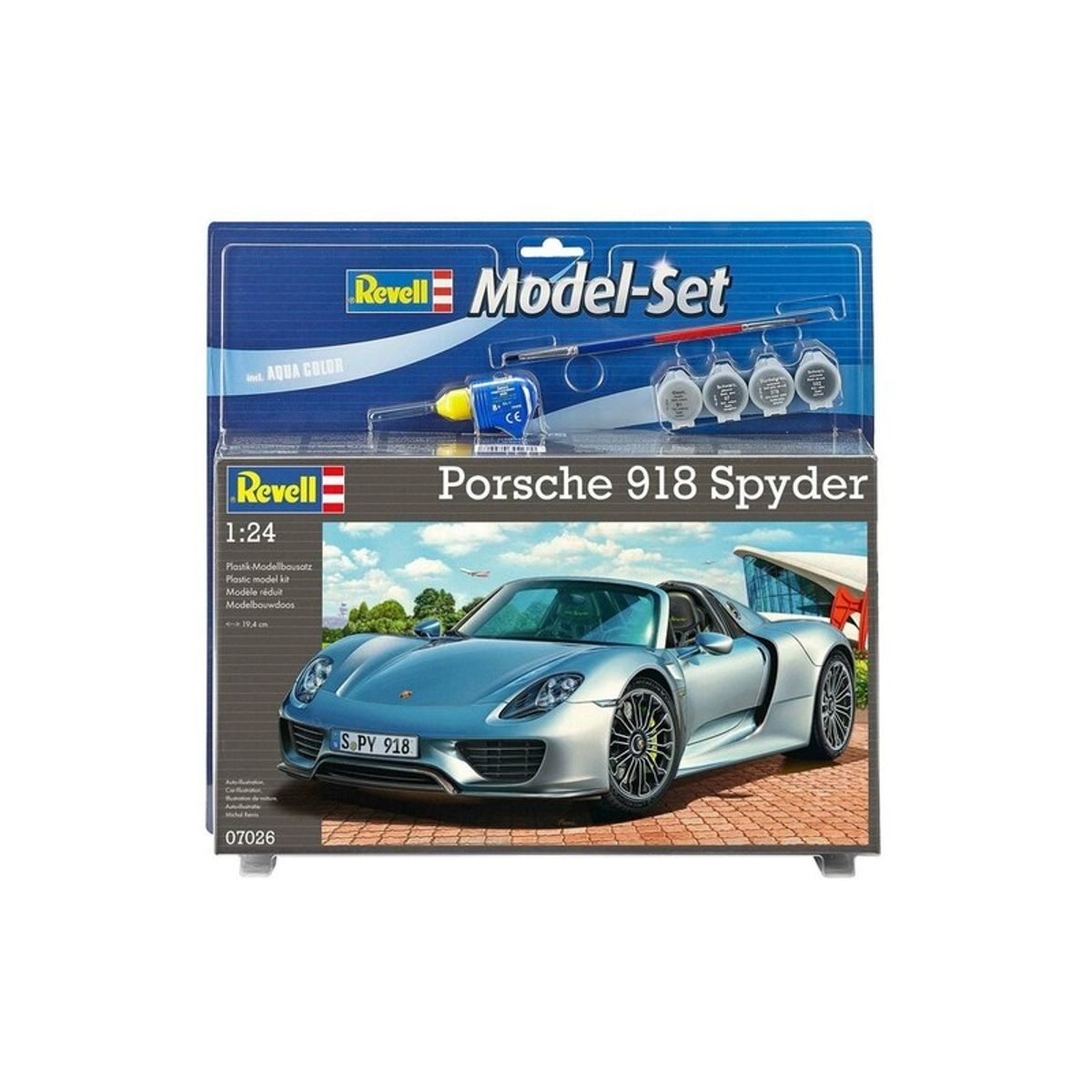 REVELL - REVELL 67026 MODEL SET PORSCHE 918 SPYDER 1-24