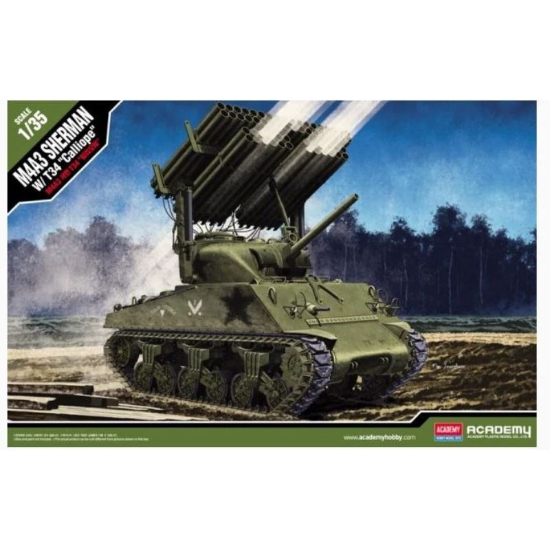 ACADEMY - ACADEMY 13294 M4A3 SHERMAN CALLIOPE
