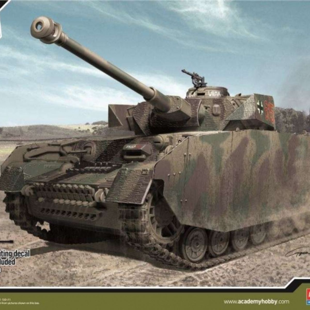 ACADEMY - ACADEMY 13516 GERMAN PZ KPFW IV AUSF H VER MID