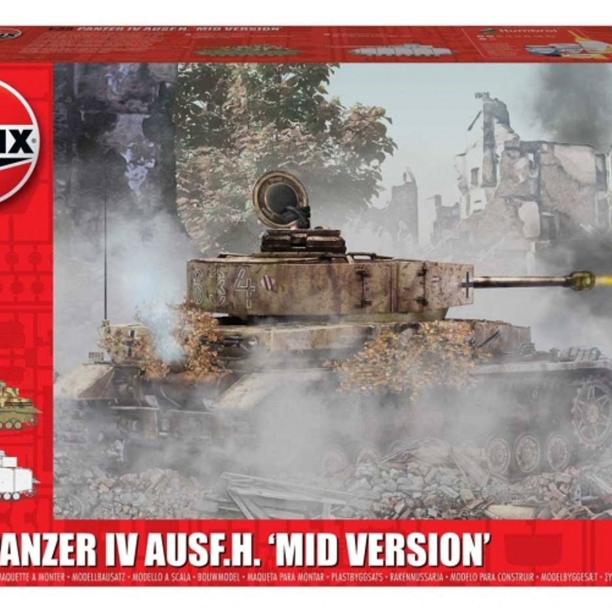 GENERICO - AIRFIX 01351 PANZER IV AUSF H MID VERSION 1:35 SCALE