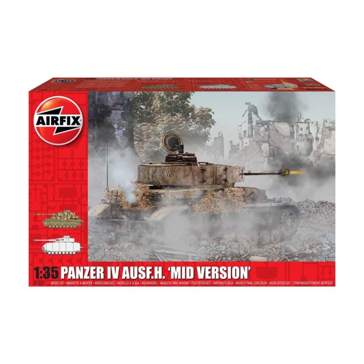 GENERICO - AIRFIX 01351 PANZER IV AUSF H MID VERSION 1:35 SCALE