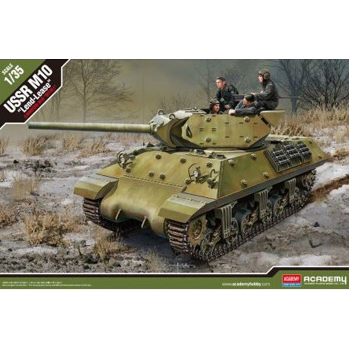 ACADEMY - ACADEMY 13521 1-35 USSR M10 LEND LEASE