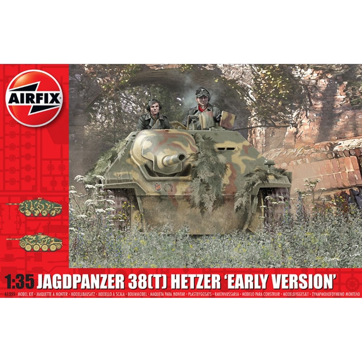GENERICO - AIRFIX 01355 1-35 JAGDPANZER 38 TONNE HETZER EARLY VERSION