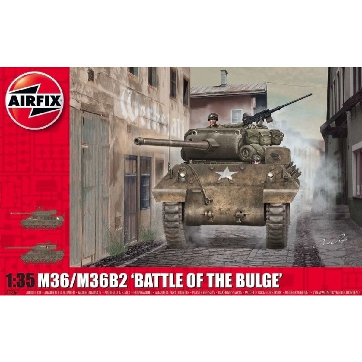 GENERICO - AIRFIX 01366 M36 M36B2 1:35 BATTLE OF THE BULGE