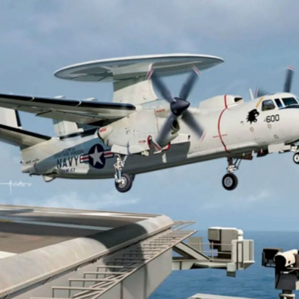 ACADEMY - ACADEMY 12623 1:144 USN E 2C VAW 113 BLACK EAGLES