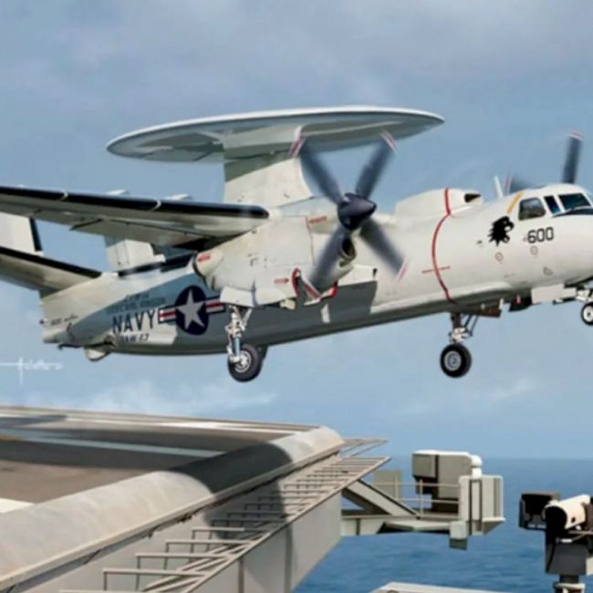 ACADEMY - ACADEMY 12623 1:144 USN E 2C VAW 113 BLACK EAGLES