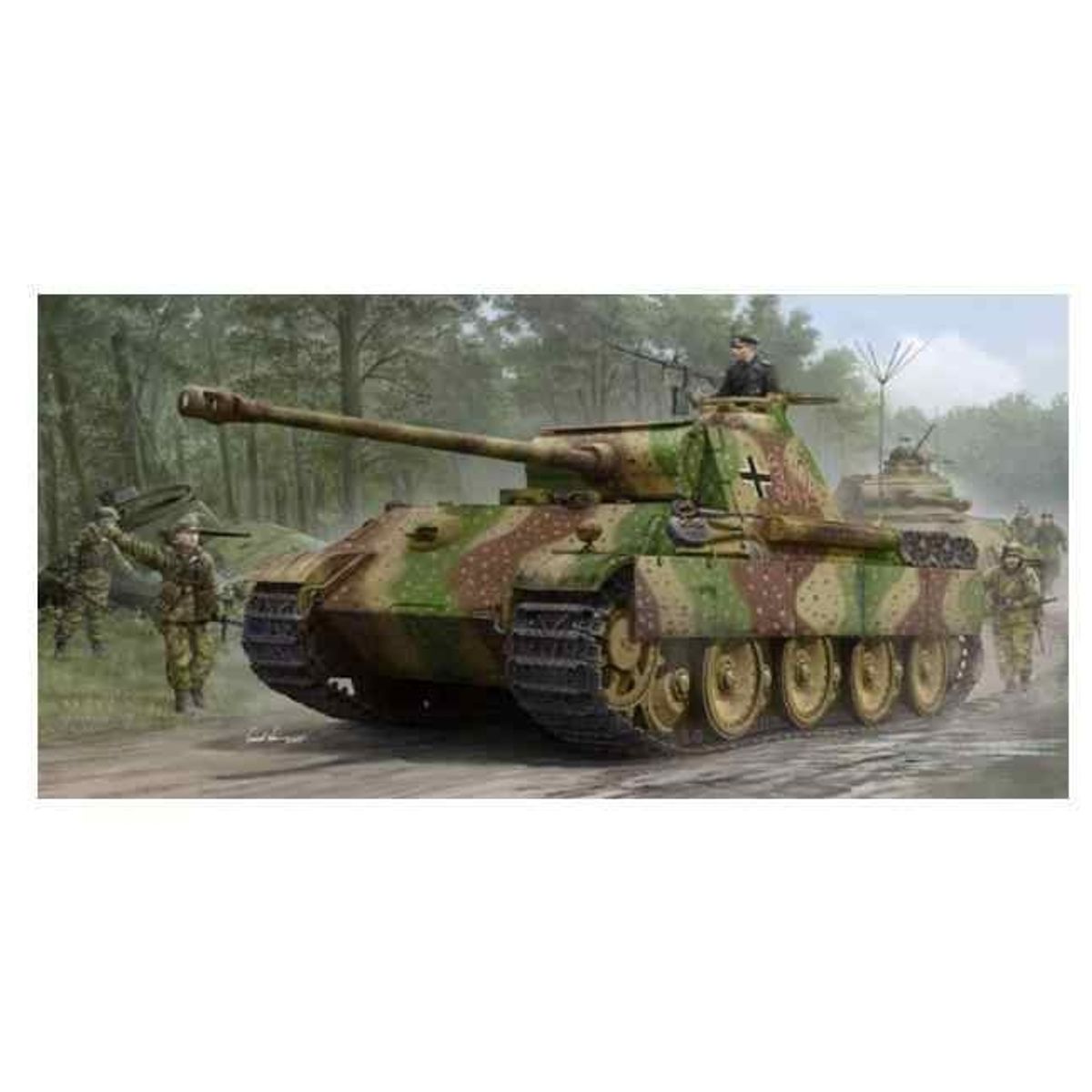 GENERICO - HOBBYBOSS 84551 GERMAN SD KFZ 171 PANTHER AUSF G EARLY