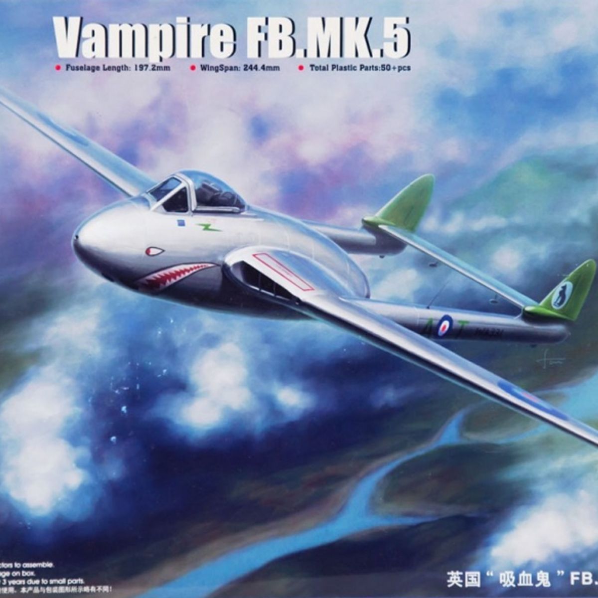 GENERICO - TRUMPETER 02874 VAMPIRE FB MK 5 1-48