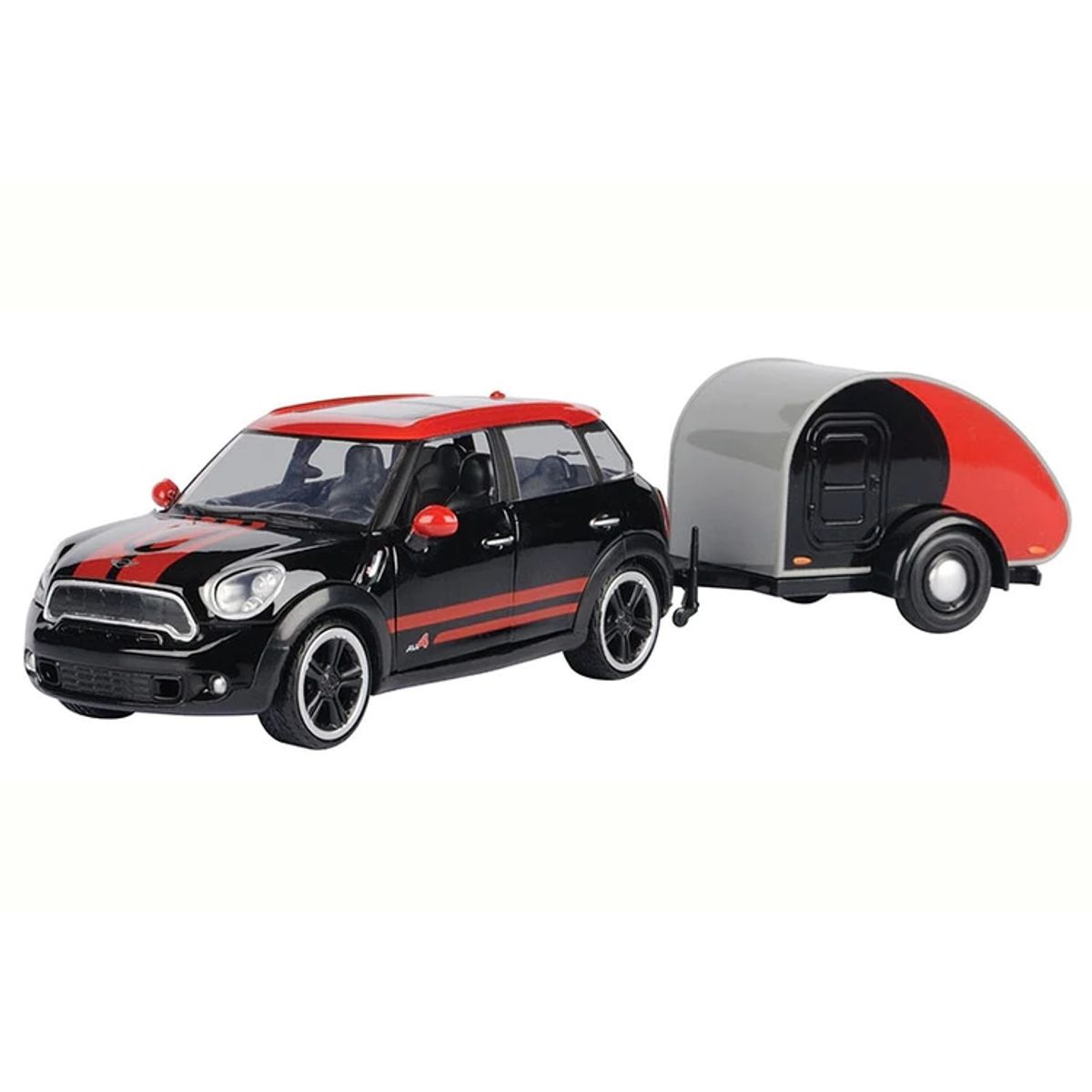 MOTORMAX - MOTORMAX 79762 1:24 MINI COOPER S COUNTRYMAN WITH TRAILER (