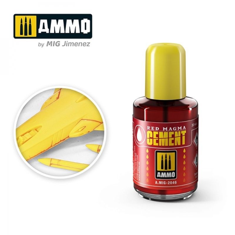 GENERICO - AMMO MIG JIMENEZ AMIG2046 RED MAGMA CEMENT