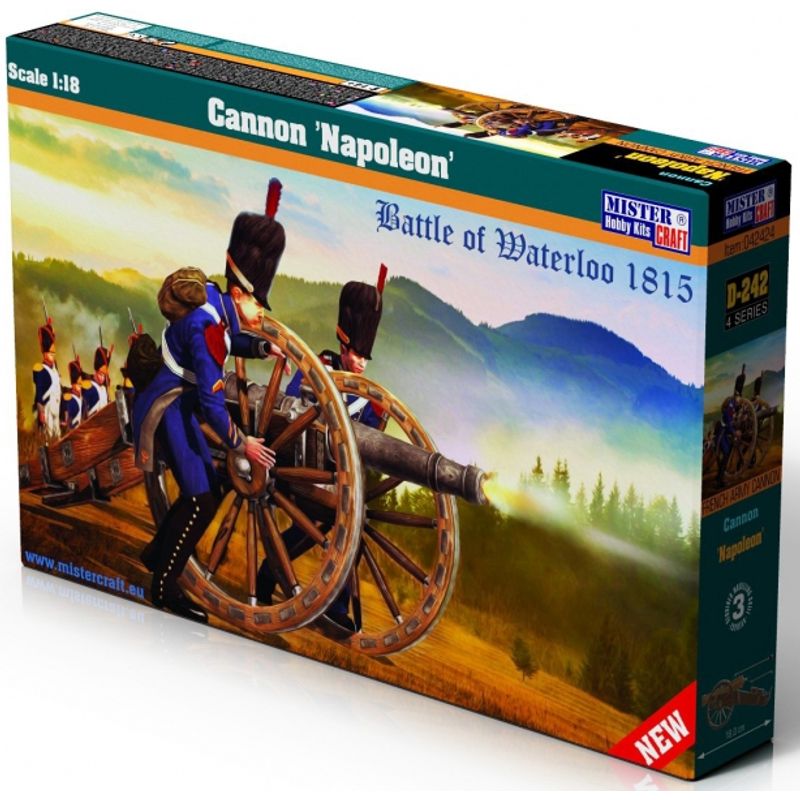 GENERICO - MISTERCRAFT D-242 CANNON NAPOLEON 1:18