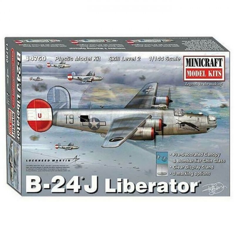 GENERICO - MINICRAFT 14750 1:144 B 24J LIBERATOR