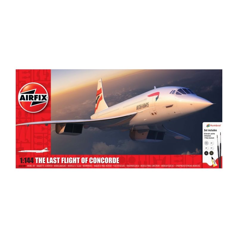 GENERICO - AIRFIX 50189 CONCORDE GIFT SET 1:144