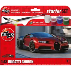 GENERICO - AIRFIX 55005 SMALL STARTER SET BUGATTI CHIRON 1:43