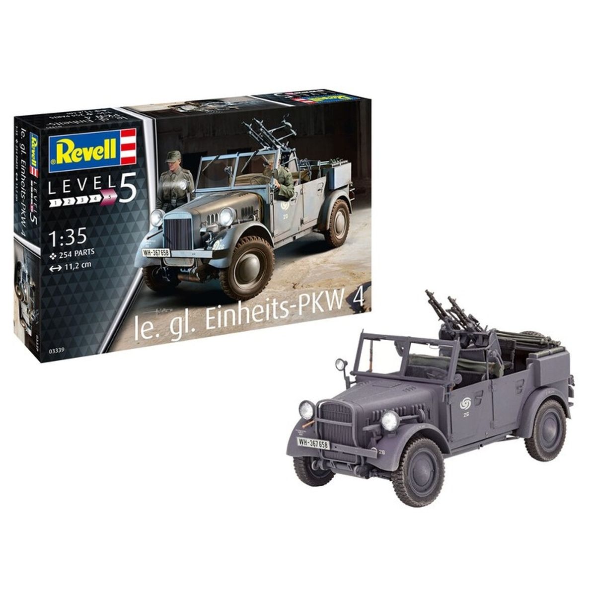 REVELL - REVELL 03339 LE GL EINHEITS PKW 4 1:35