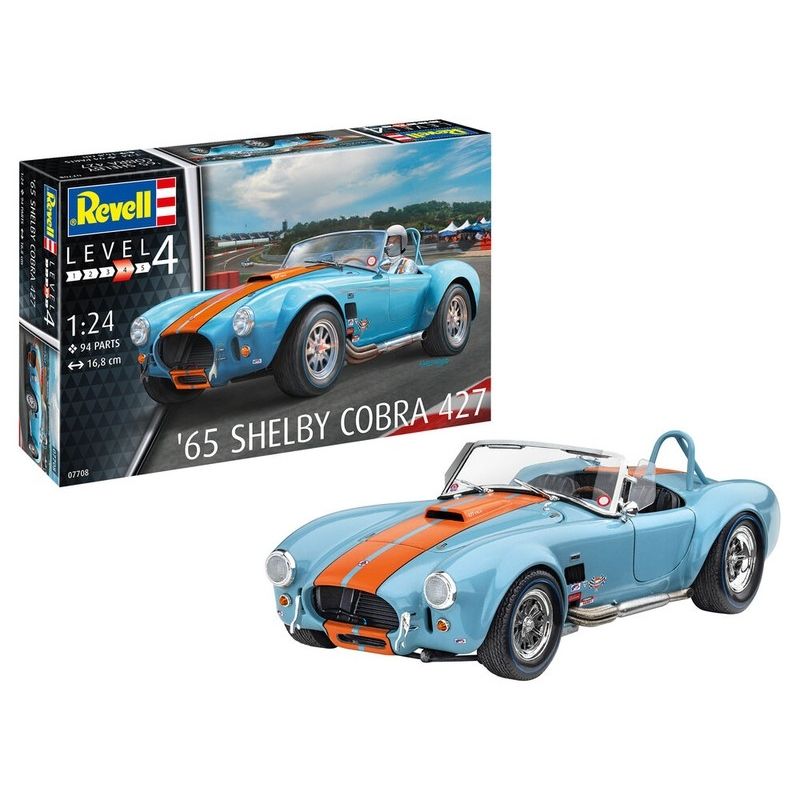 REVELL - REVELL 07708 65 SHELBY COBRA 427 1-24