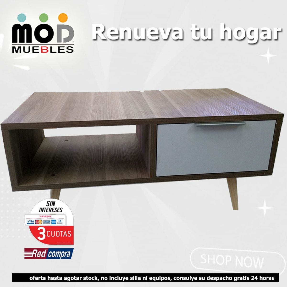 GENERICO - mesa de centro nordik