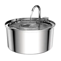 Bebedero Gato Automático Acero Inox Llave Silenciosa