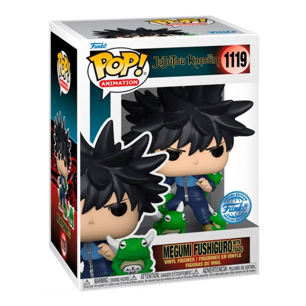 FUNKO - FUNKO 64495 POP AND BUDDY JUJUTSU KAISEN MEGUMI WTOADS (