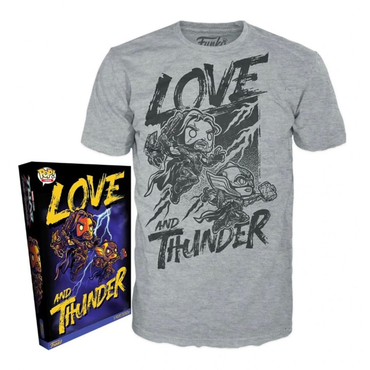 FUNKO - FUNKO 63838 POP BOXED TEE MARVEL THOR LOVE AND THUNDER M
