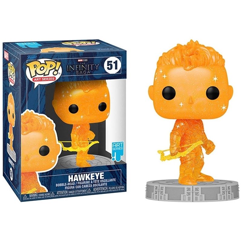 FUNKO - FUNKO 57615 POP ARTIST SERIES INFINITY SAGA HAWKEYE ( ORANGE