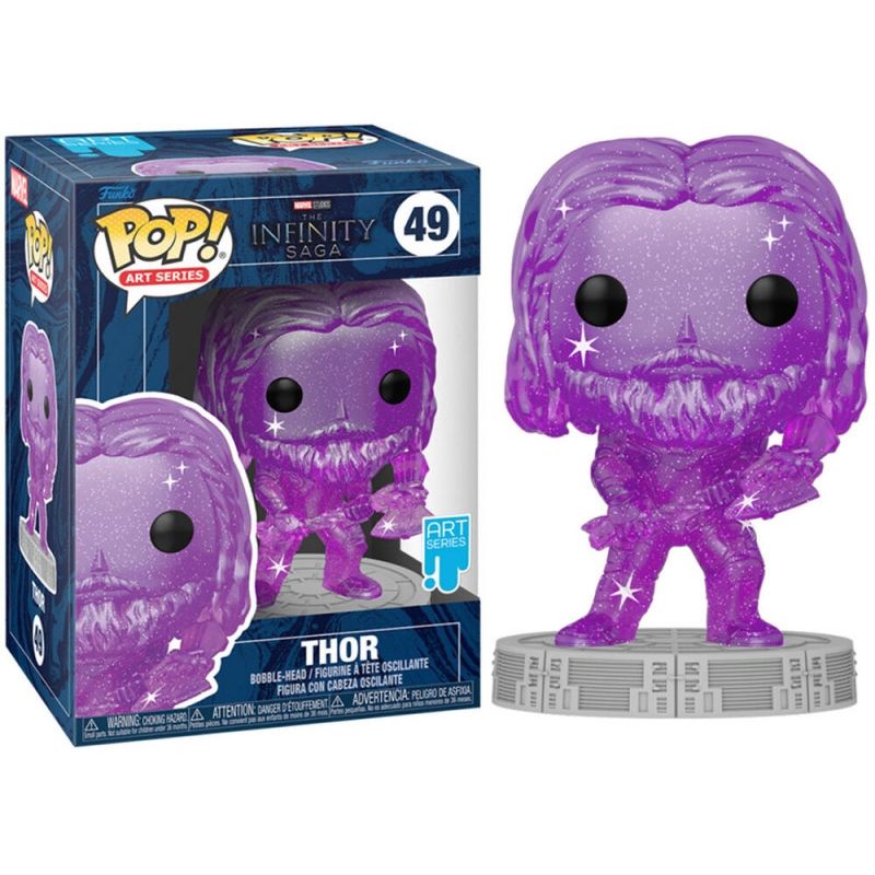 FUNKO - FUNKO 57618 POP ARTIST SERIES INFINITY SAGA THOR ( PURPLE )