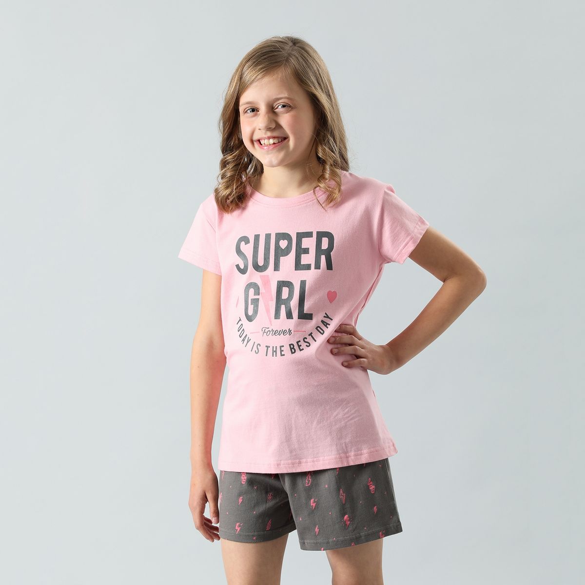 FLORES - Pijama 2P MCorta - Short