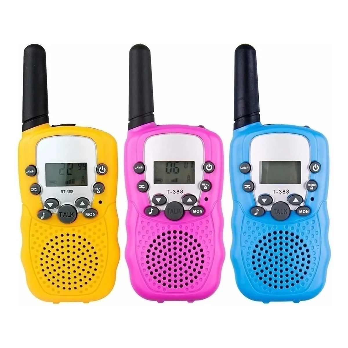 U BUY - Pack 2 Radio Walkie Talkie Woki Toki + Linterna Xl Pro
