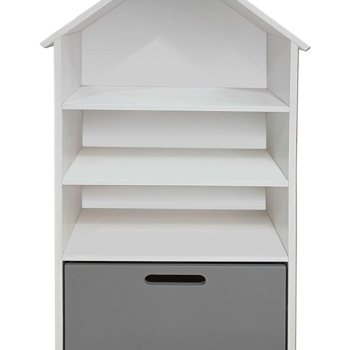 DECORACION CREATIVA - Juguetero Repisa Casa Infantil Blanco Grafito Montessori…