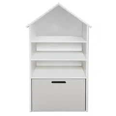 DECORACION CREATIVA - Juguetero Repisa Casa Infantil Blanco Gris Montessori…
