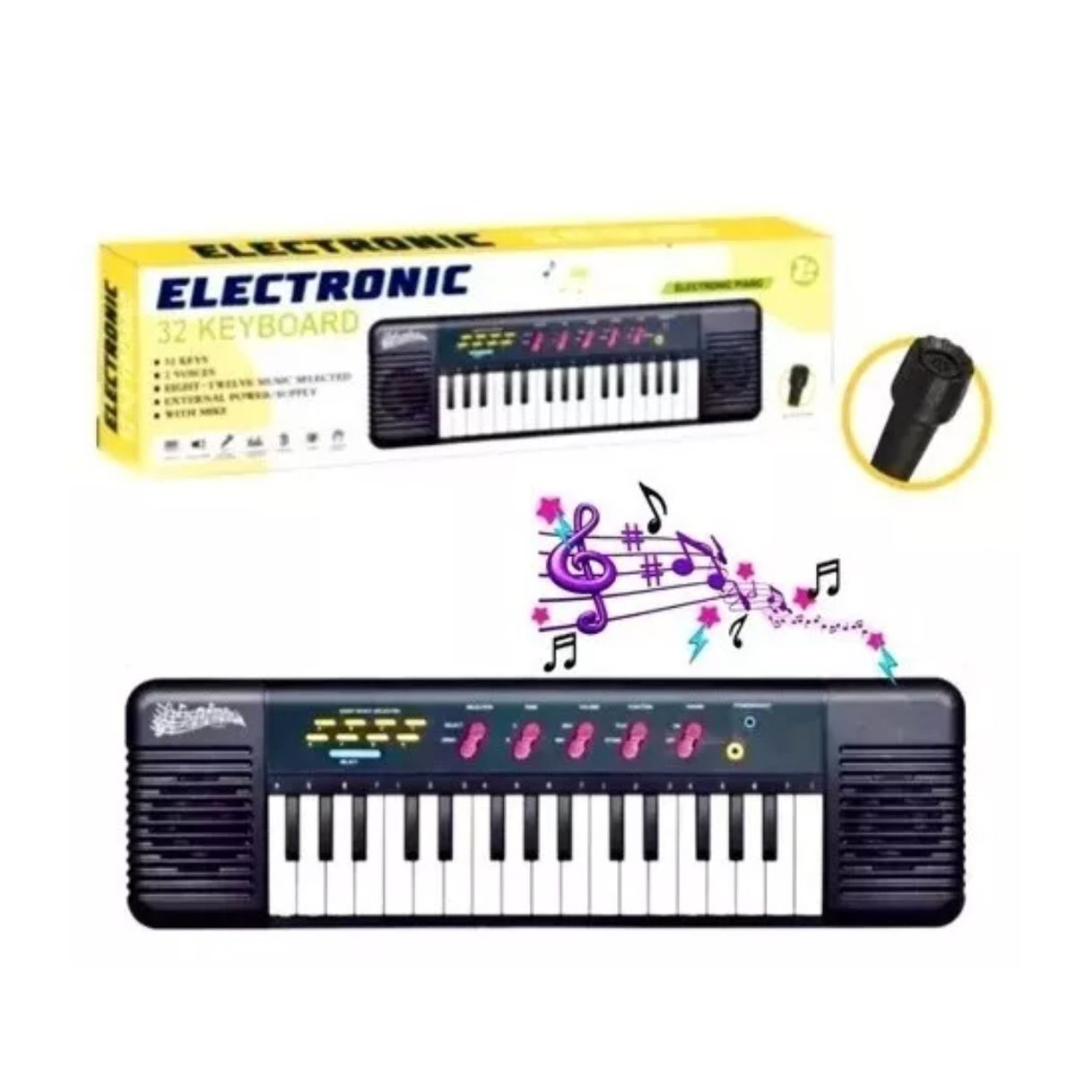 GENERICO - Teclado Piano Musical Teclado Para Niños 32 Teclas SD332