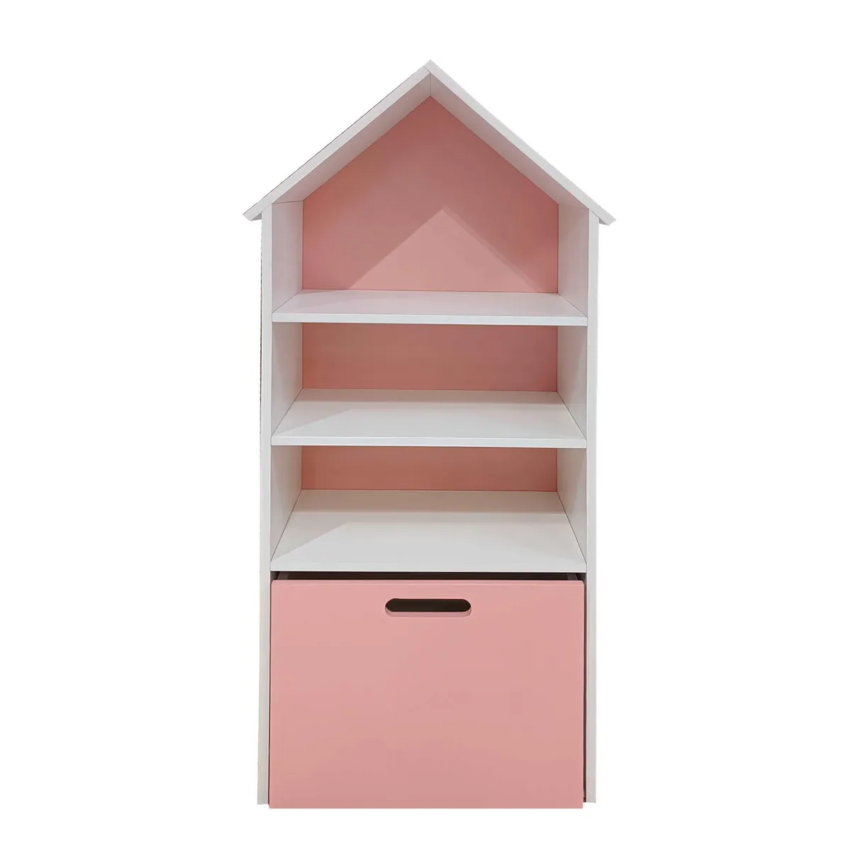 DECORACION CREATIVA - Juguetero Repisa Casa Infantil Rosado X2 Montessori…