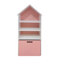 Juguetero Repisa Casa Infantil Rosado X2 Montessori…