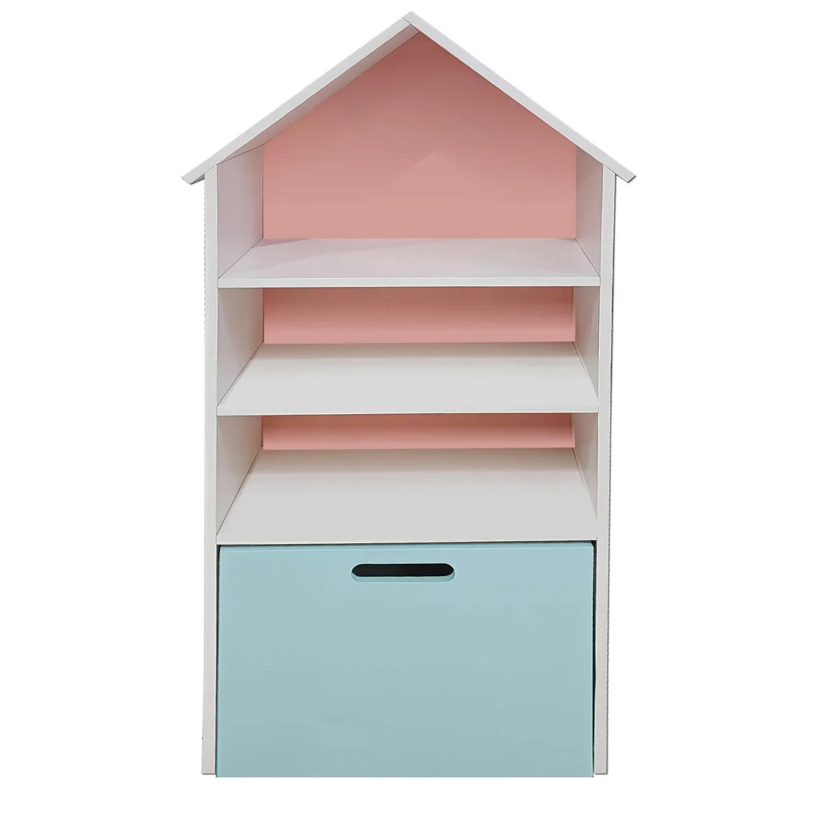 DECORACION CREATIVA - Repisa Casa Infantil Rosado Celeste Montessori…