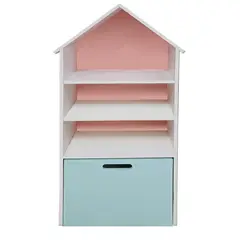 DECORACION CREATIVA - Repisa Casa Infantil Rosado Celeste Montessori…