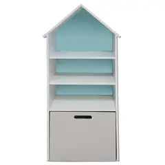 DECORACION CREATIVA - Juguetero Repisa Casa Infantil Celeste Gris Montessori…