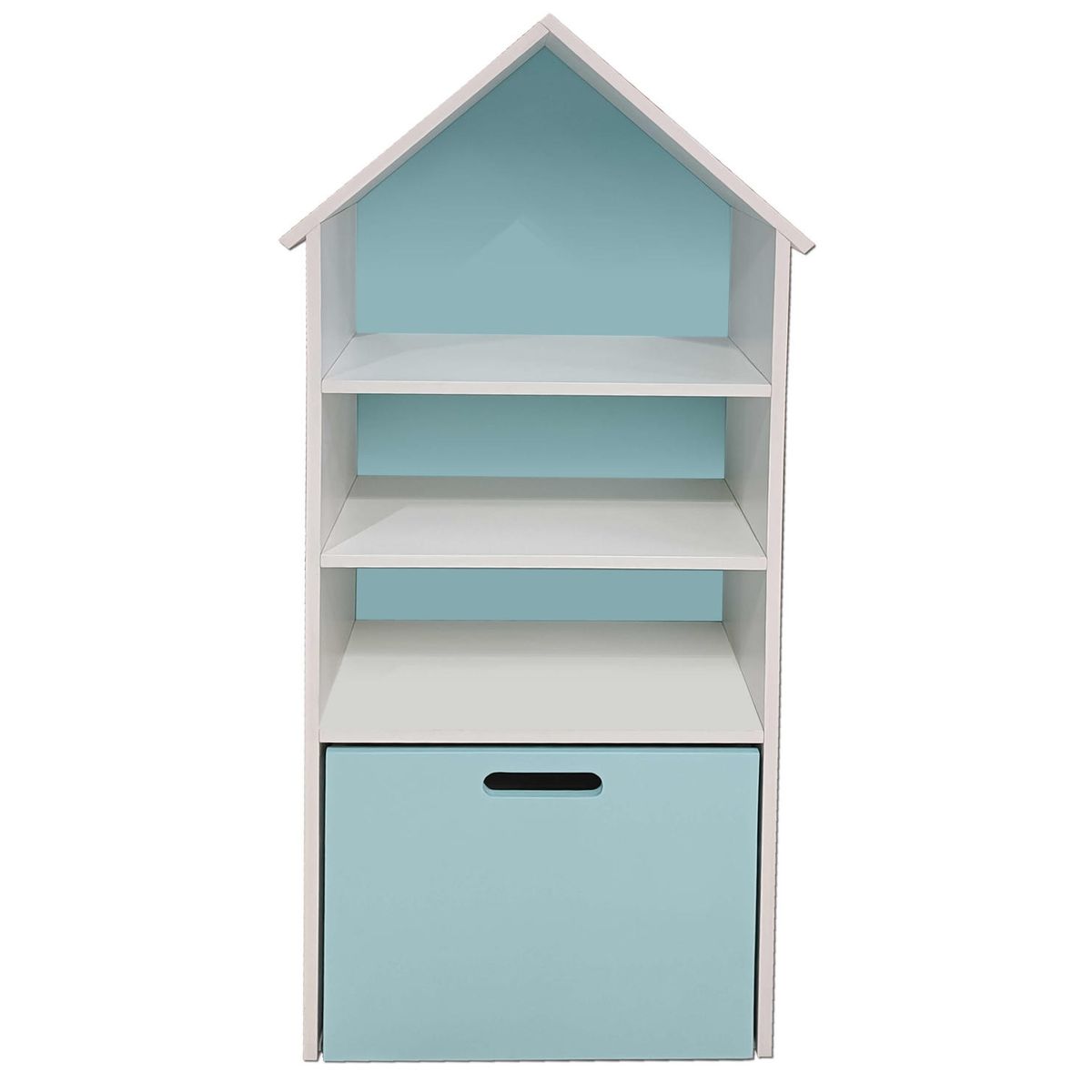 DECORACION CREATIVA - Juguetero Repisa Casa Infantil Celeste X2 Montessori…