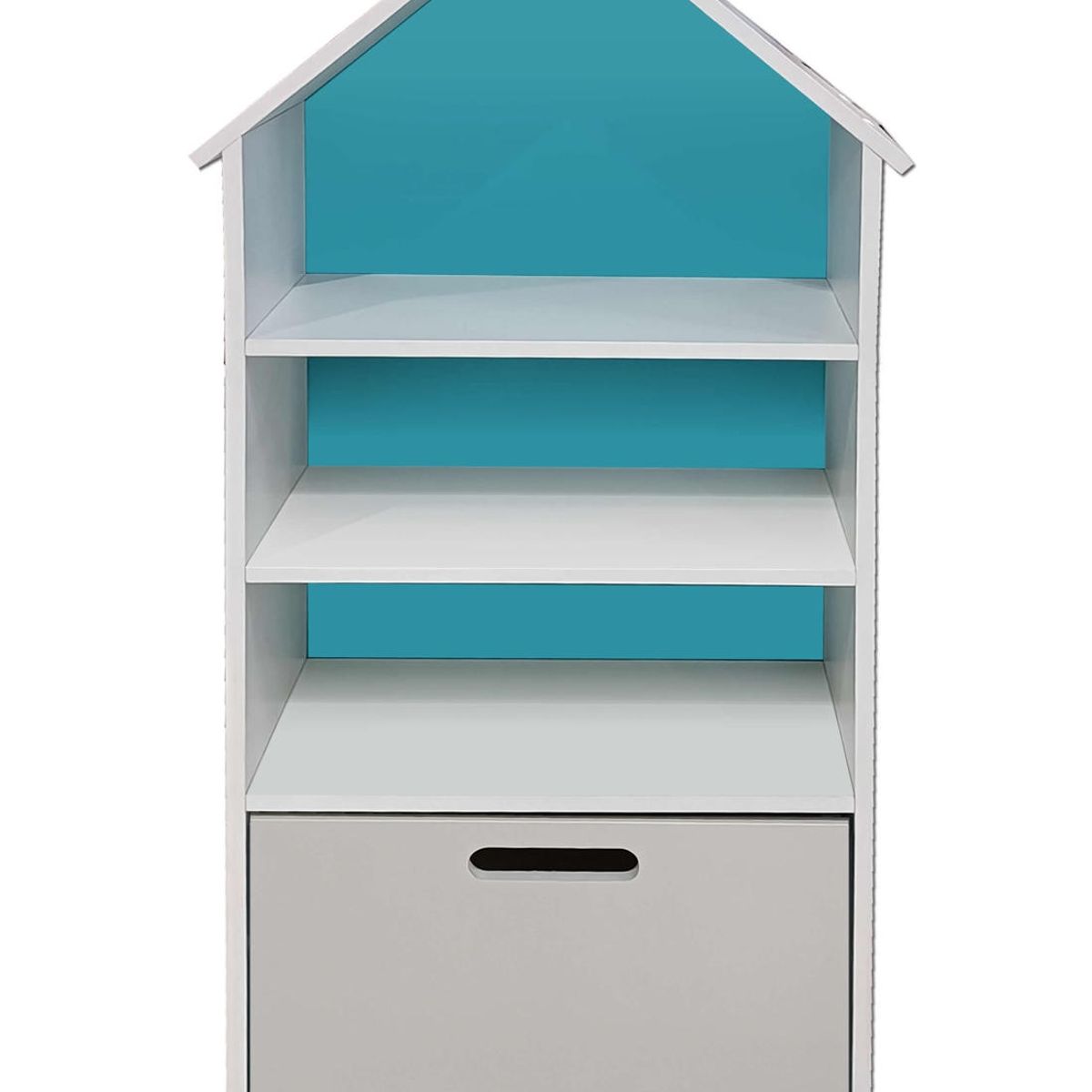 DECORACION CREATIVA - Juguetero Repisa Casa Infantil Calipso Gris Montessori…