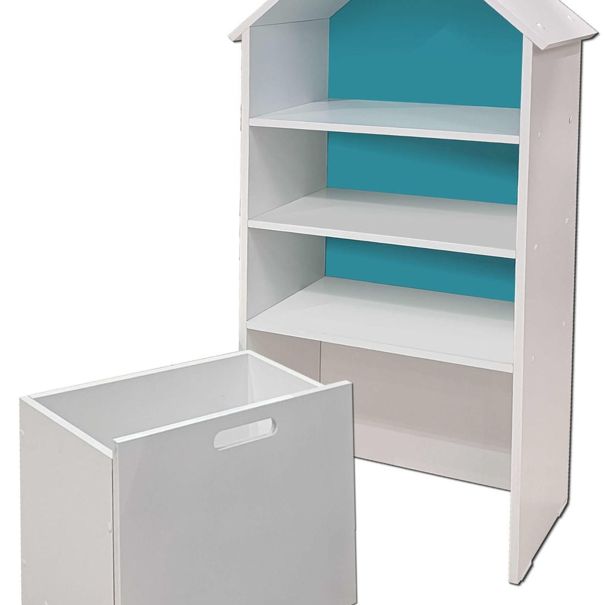 DECORACION CREATIVA - Juguetero Repisa Casa Infantil Calipso Blanco Montessori…