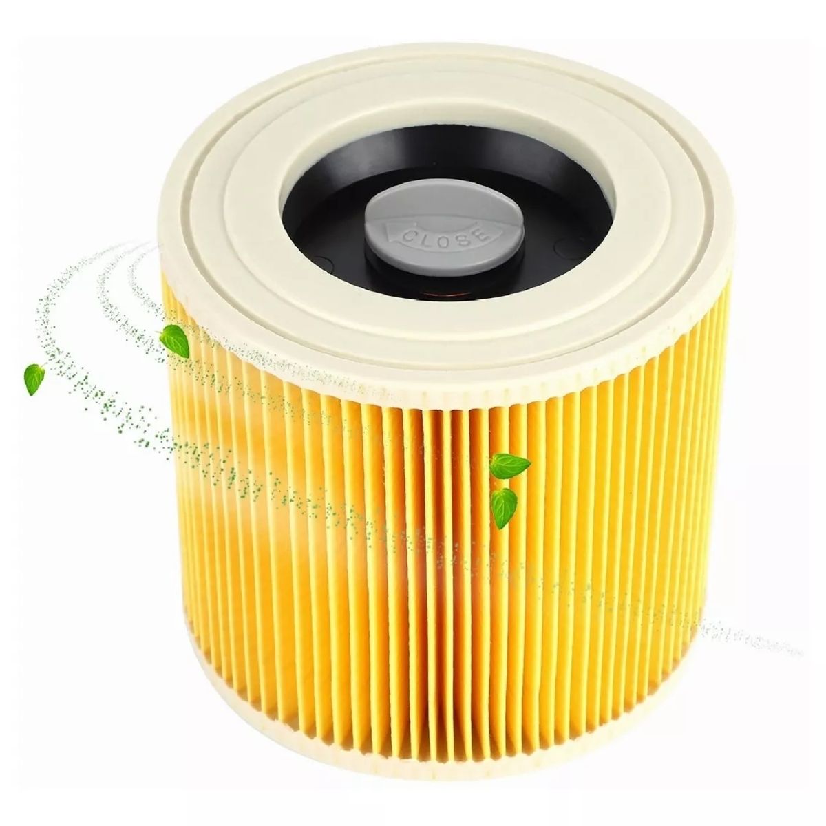 KUANGYE - Filtro Para Aspiradoras Karcher Wd2 Wd3 Mv2 Mv3