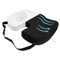 Cojín Lumbar Ortopédico Viscoelástico Asiento