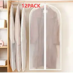 U BUY - 12 Bolsas Transparentes Cubre Trajes Colgar Closet 60*120cm
