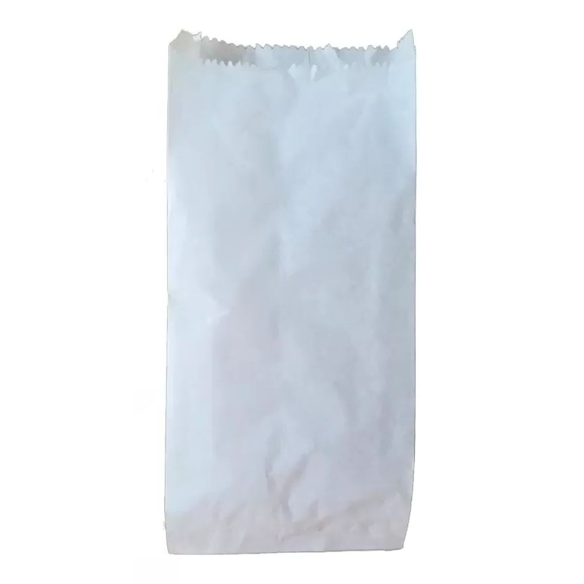 PUNTO AZUL - 50 Bolsas/saquito De Papel Kraft 1 Kilo Pack De 50 Blanco