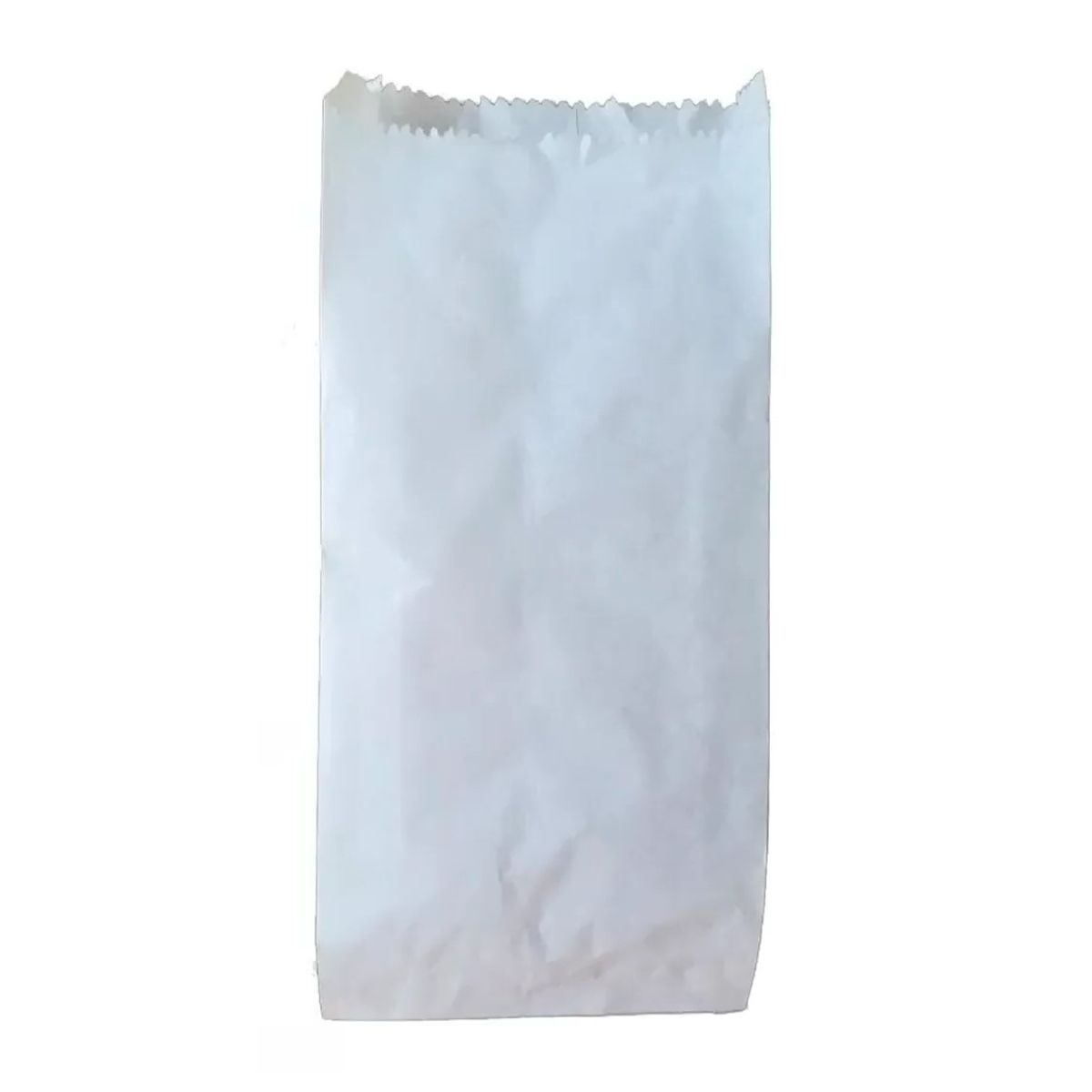 PUNTO AZUL - 50 Bolsas/saquito De Papel Kraft 1 Kilo Pack De 50 Blanco