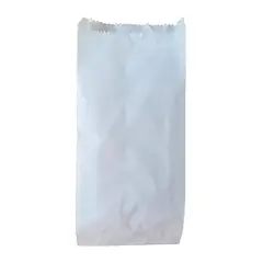 PUNTO AZUL - 50 Bolsas/saquito De Papel Kraft 1 Kilo Pack De 50 Blanco