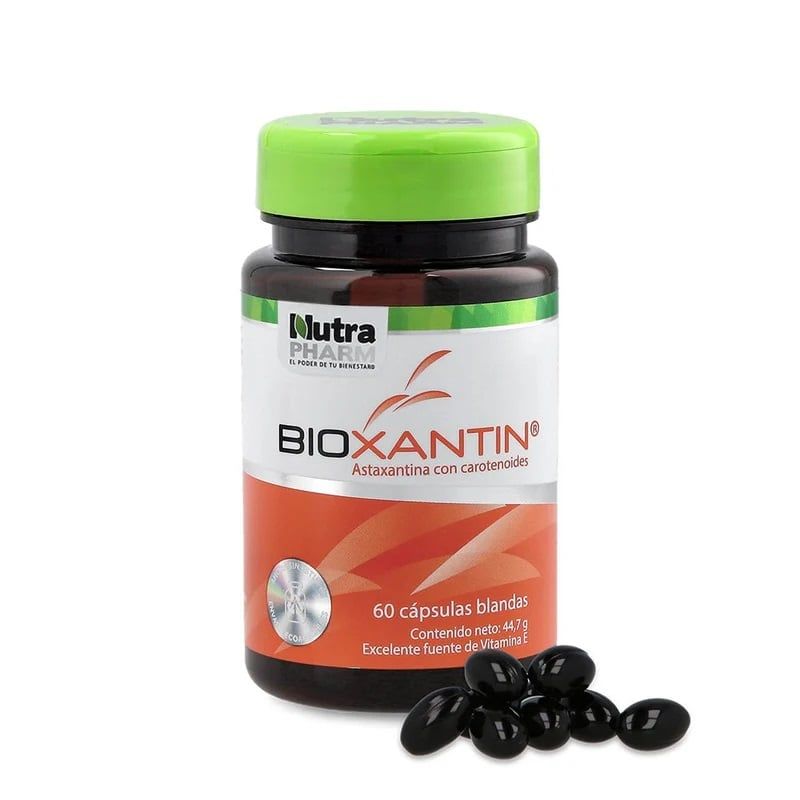 NUTRAPHARM - Bioxantin - Antioxidante Natural - 60 Capsulas
