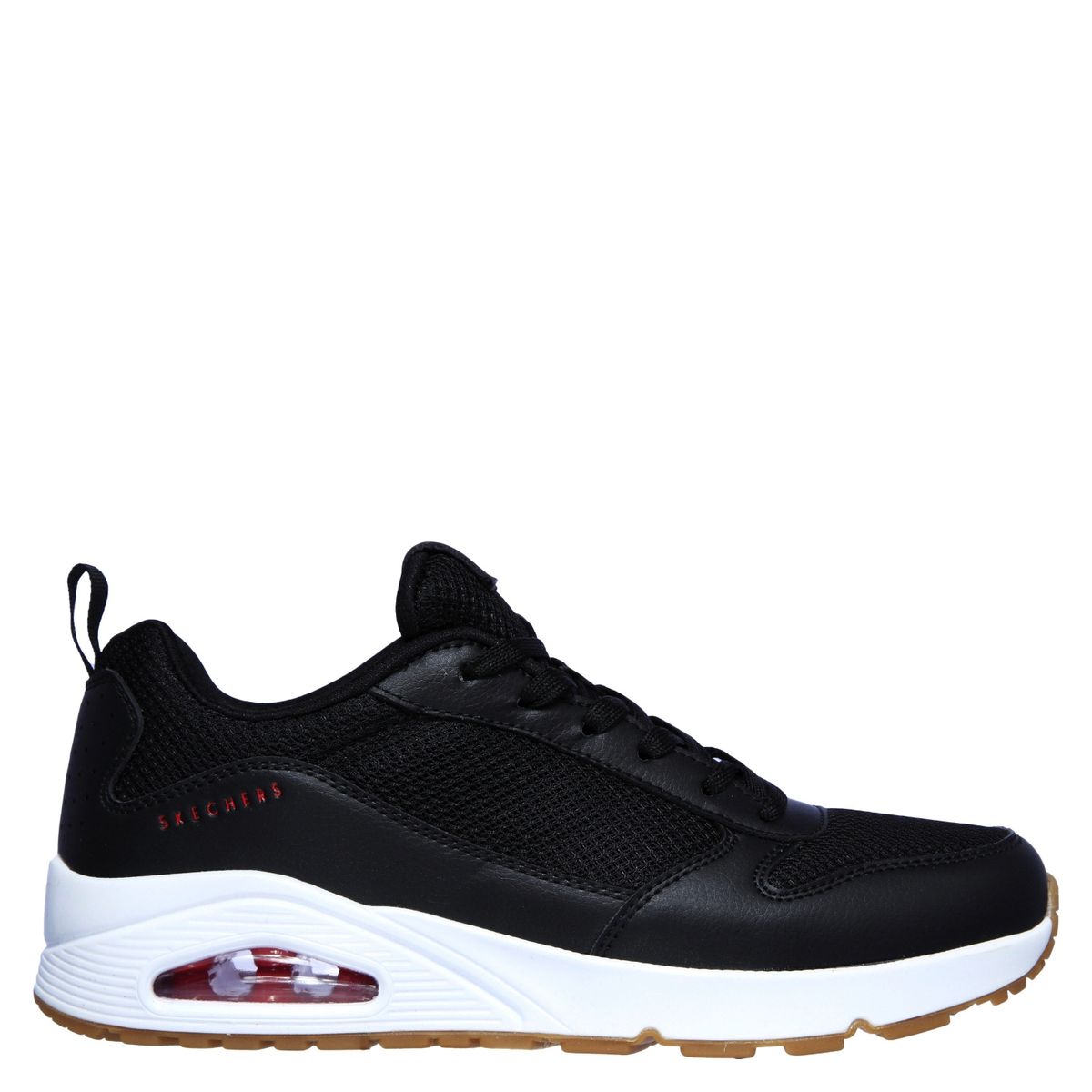SKECHERS - Uno Negro Zapatilla Urbana Hombre